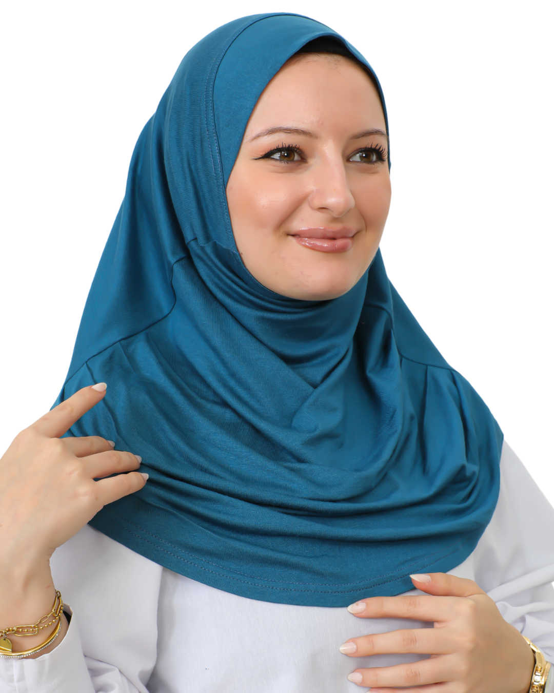 Plain Ready To Wear Hijab for Women - Black