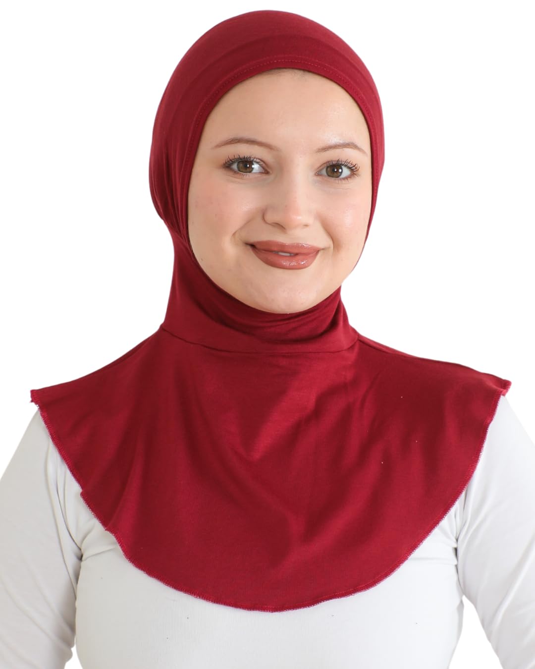 Prien Sport Hijab For Women, Muslim Head Scarf, Flexible Turban Girls, Chic Islamic Wear For Gym, Neck Collar Bonnet Viscose