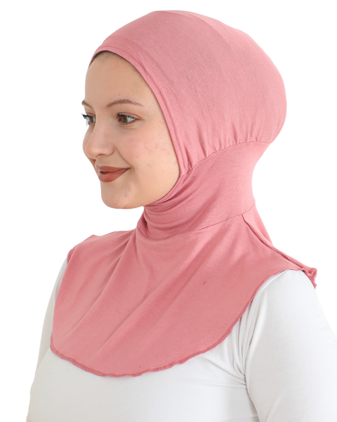 Sport Hijab With Neck Collar - Black