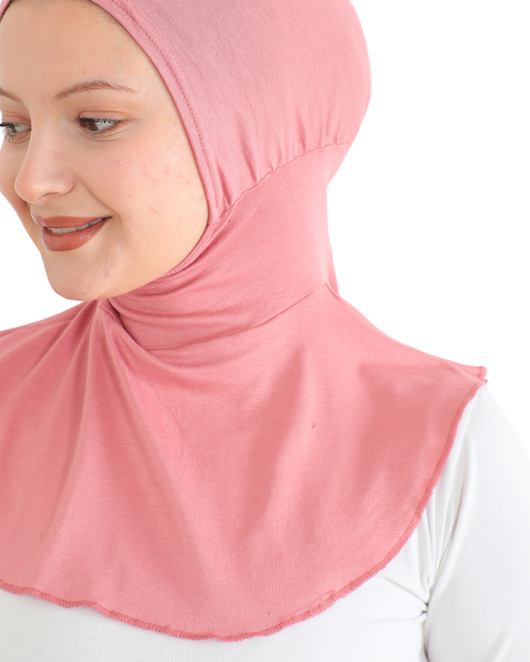 Sport Hijab With Neck Collar - Black