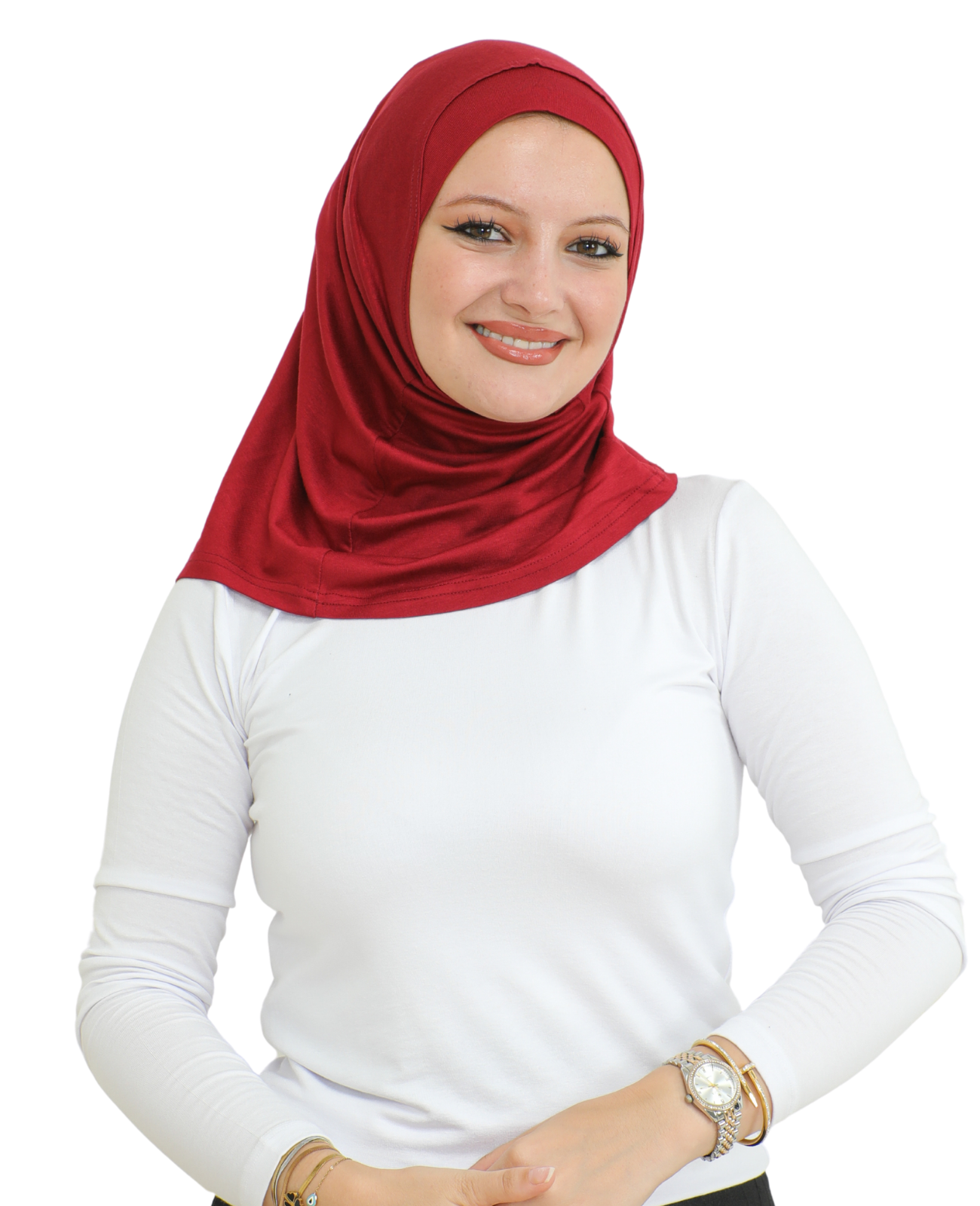 Sport Instant Hijab For Women Muslim Cotton Turban