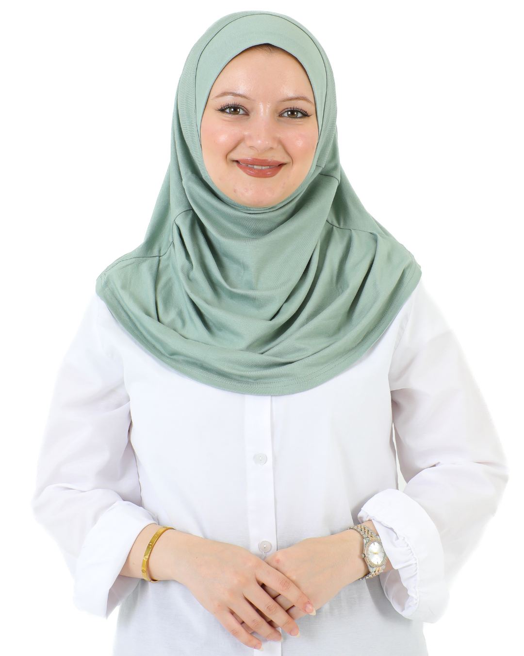 Plain Ready To Wear Hijab for Women - Black