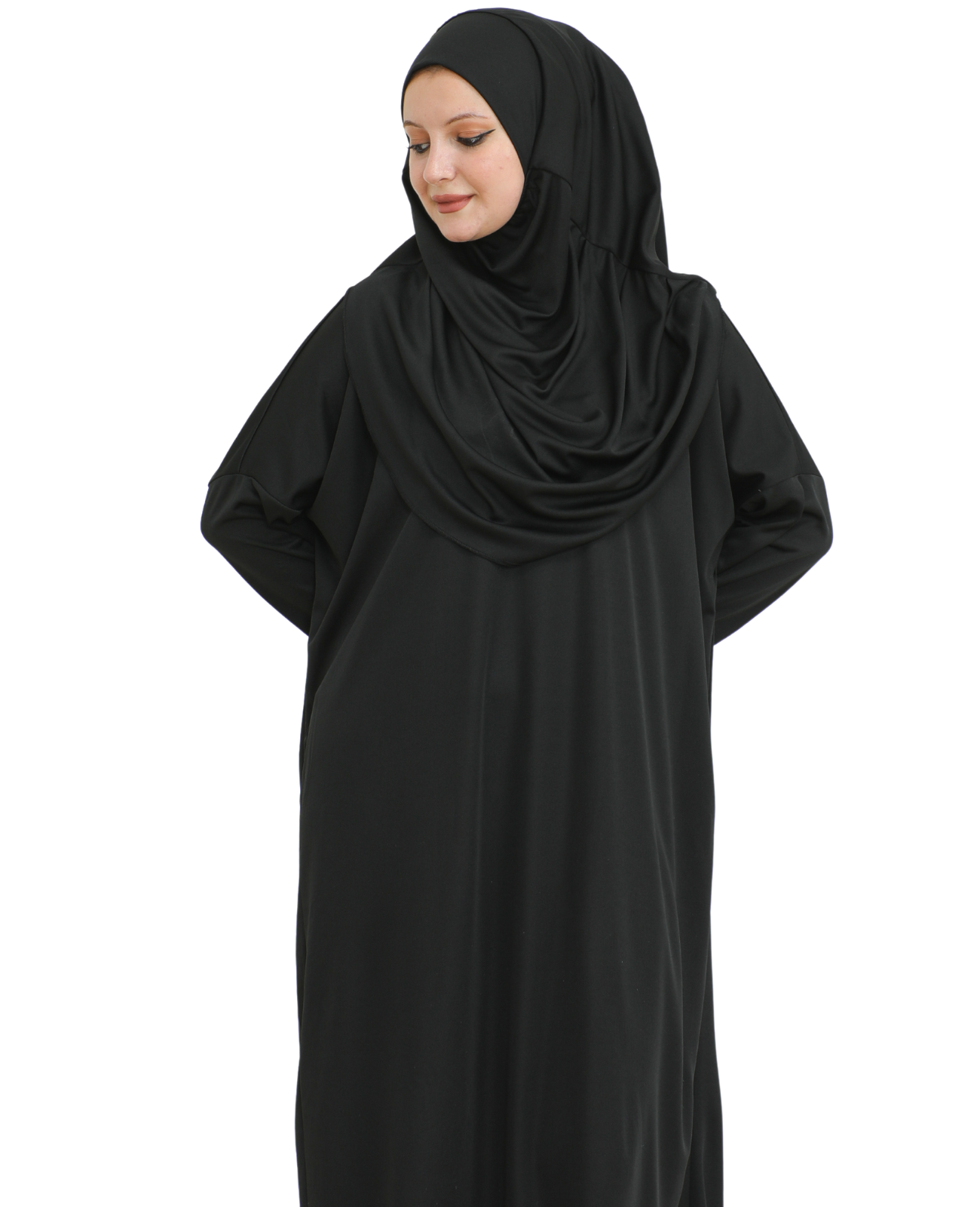 Muslim Dress For Women With Hijab, Abaya, Instant Prayer Clothes Set, Islamic Wear, Dubai Kaftan Jilbab Burqa