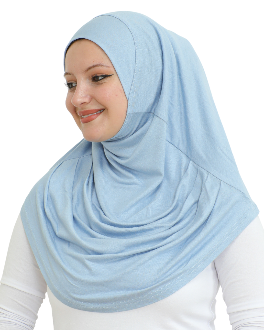 Plain Ready To Wear Hijab for Women - Black