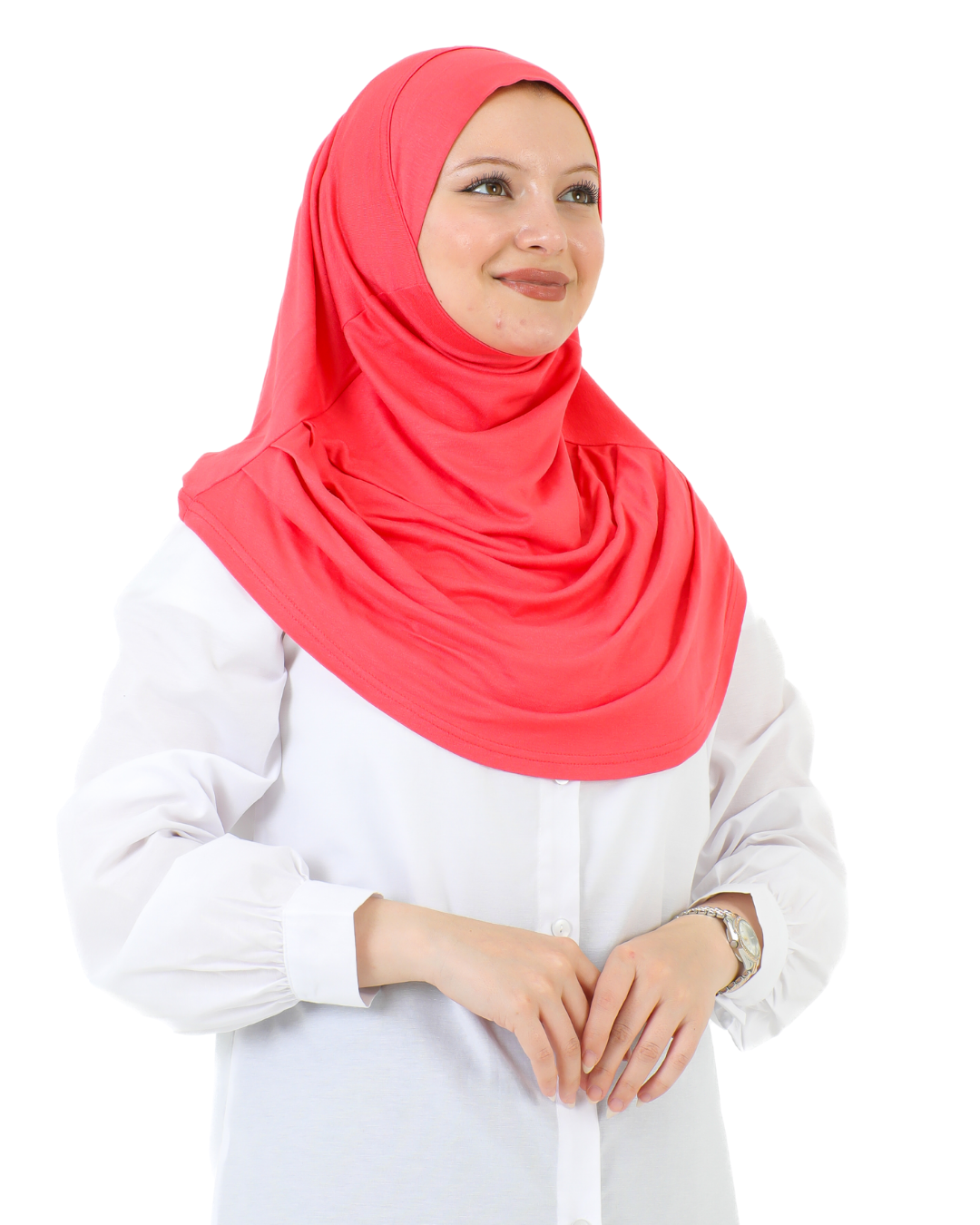 Plain Ready To Wear Hijab for Women - Black