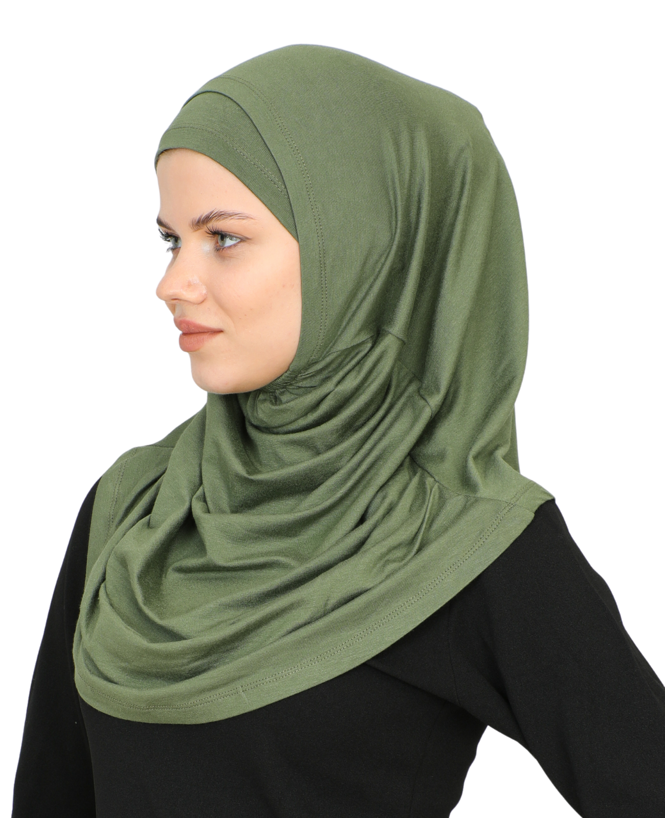 Chic Ready To Wear Hijab For Women - Black