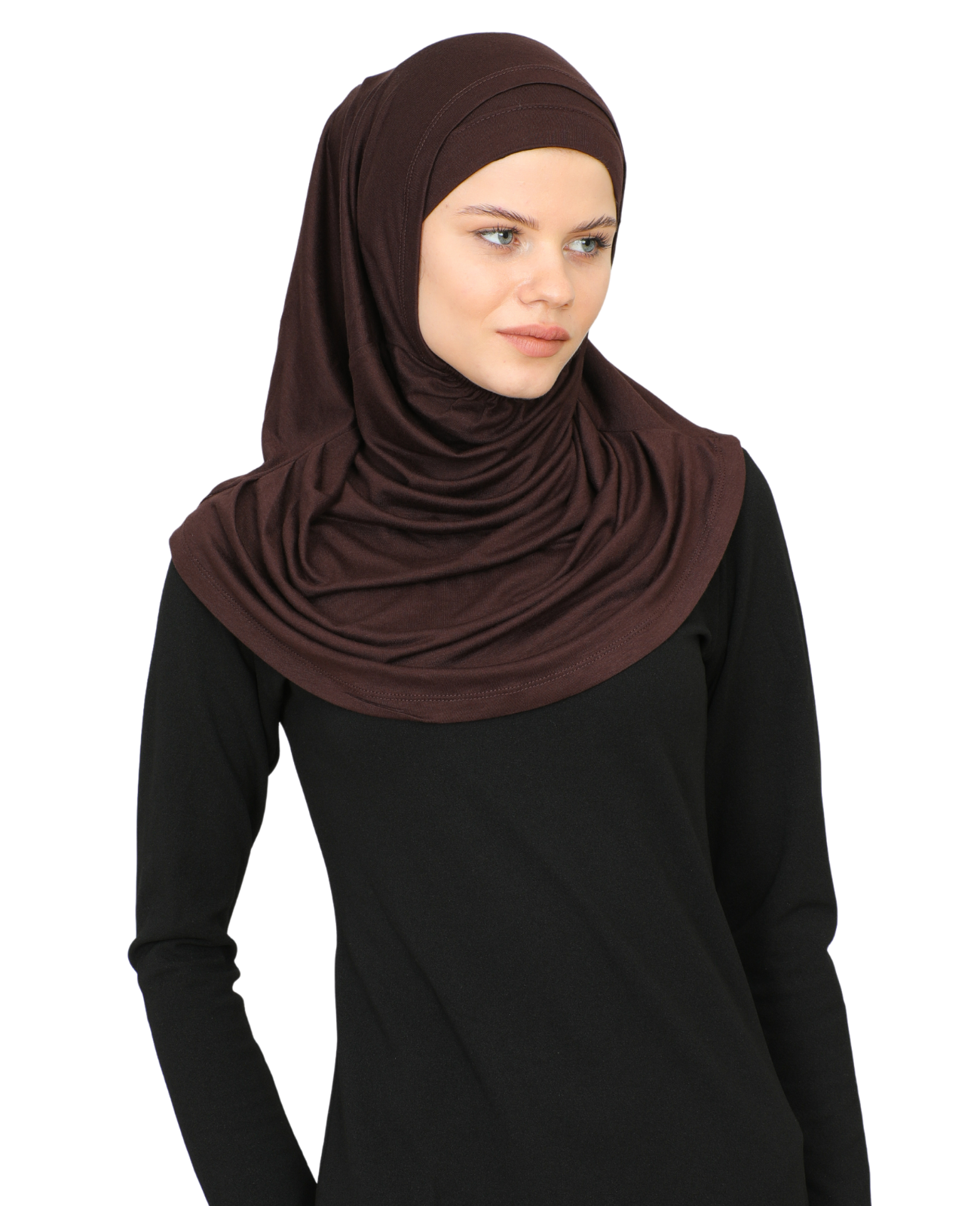 Chic Ready To Wear Hijab For Women - Black