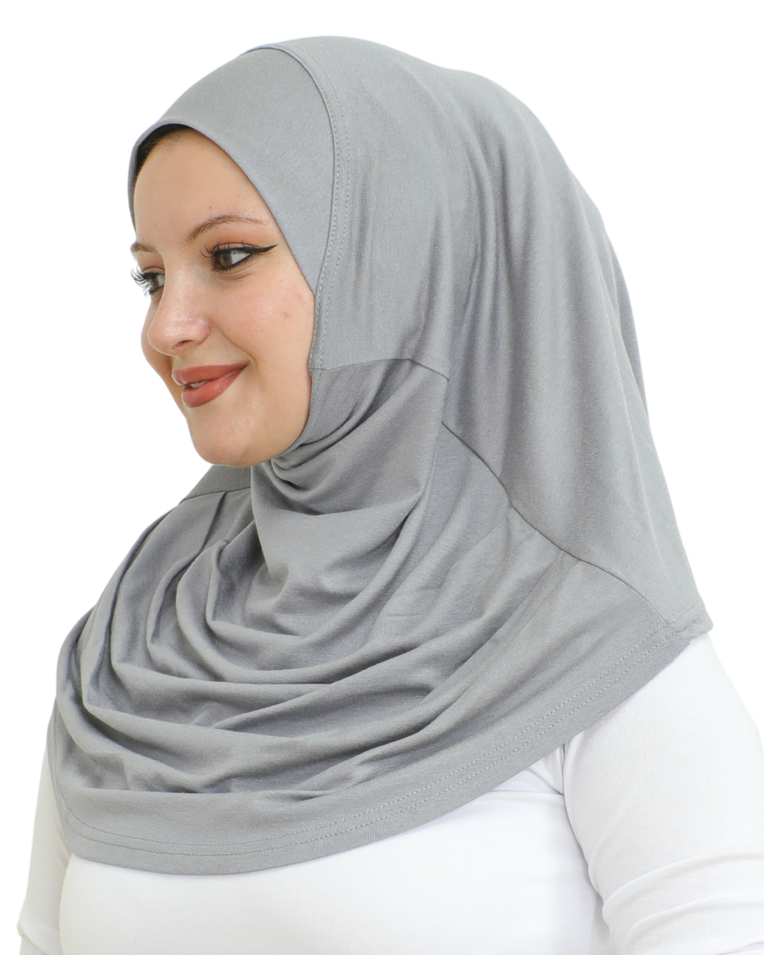 Plain Ready To Wear Hijab for Women - Black