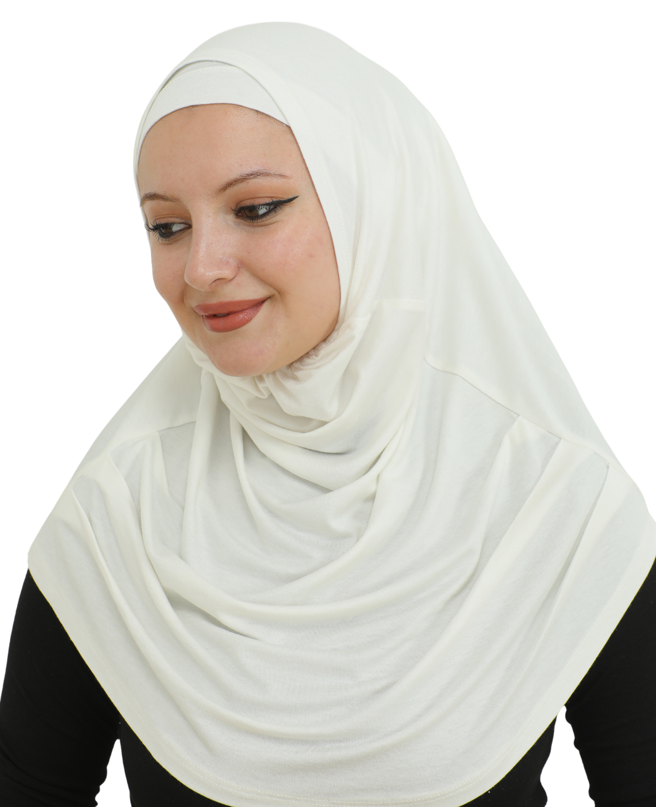 Chic Ready To Wear Hijab For Women - Black