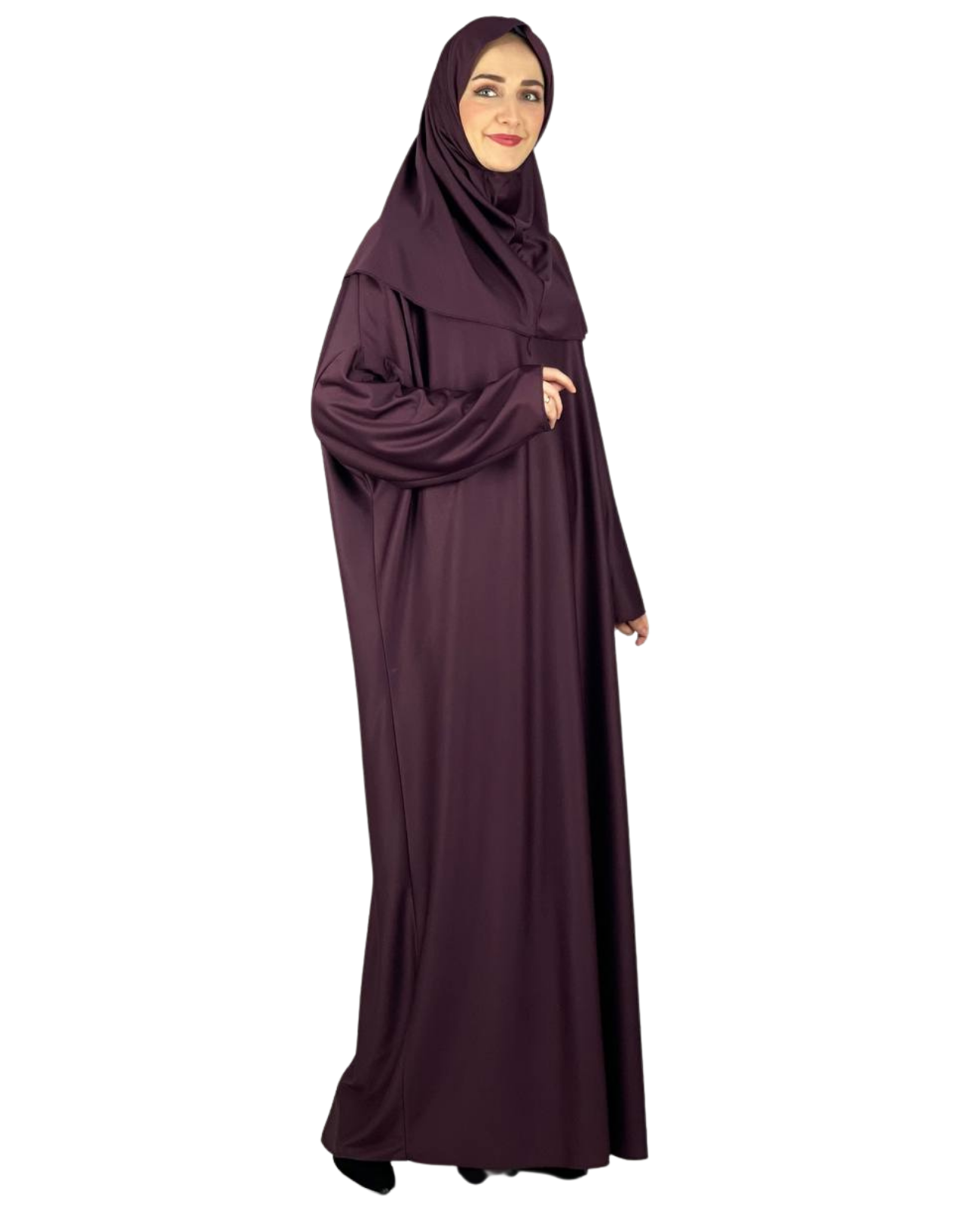 Women Prayers Clothes with Hijab Muslim Outfits Long Robe Abaya Turkish Islamic Dresses Dubai Kaftan with Rosary