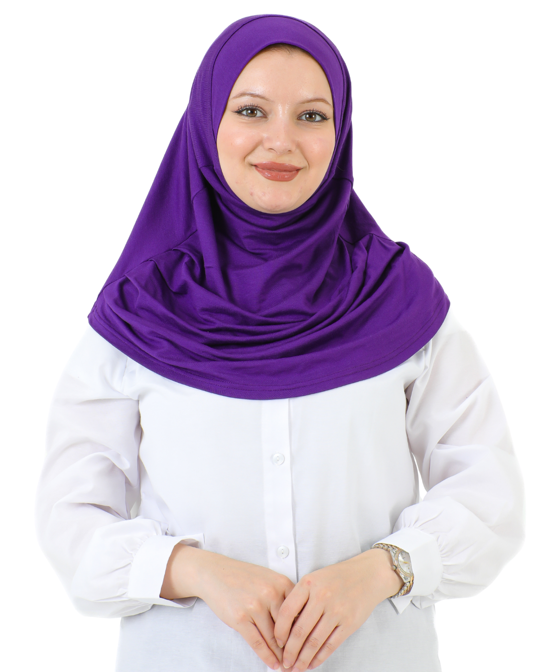 Plain Ready To Wear Hijab for Women - Black