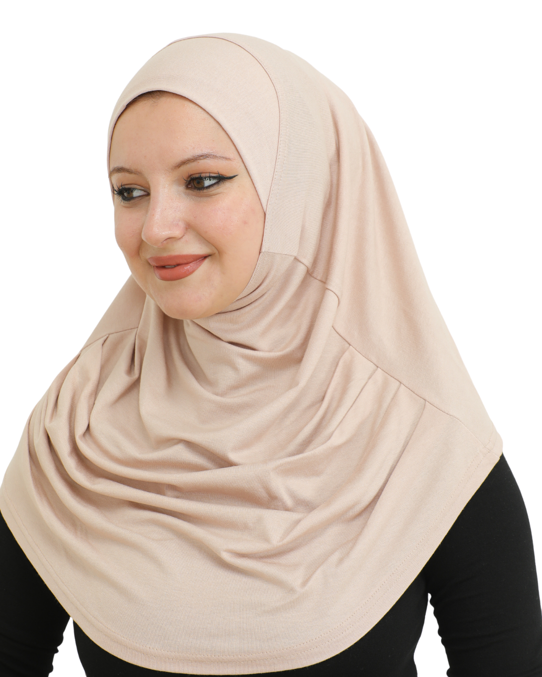 Plain Ready To Wear Hijab for Women - Black