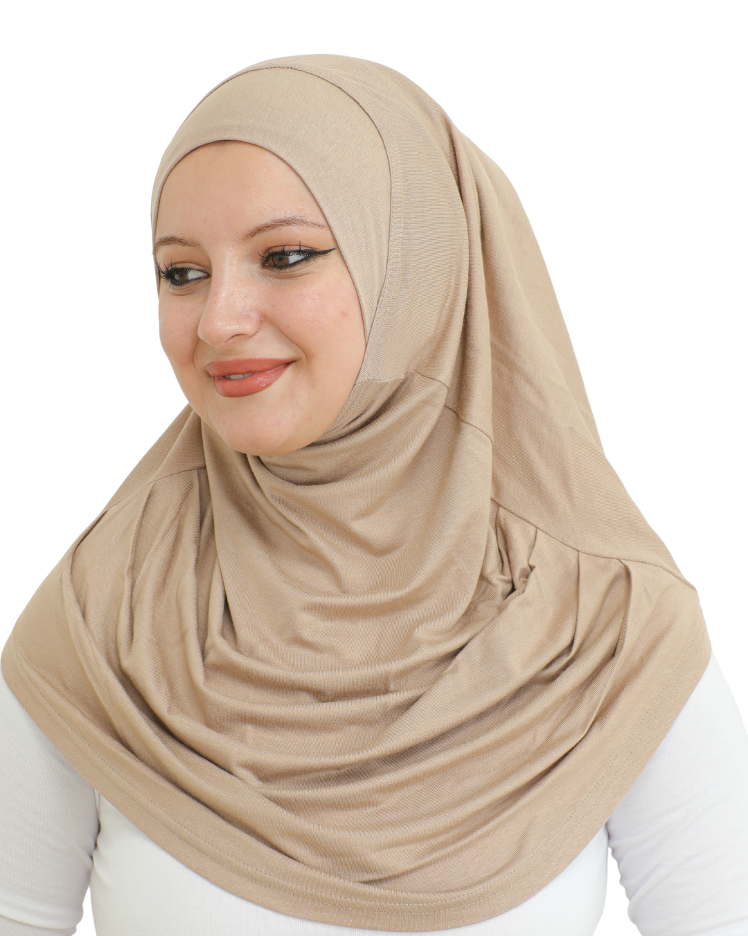 Plain Ready To Wear Hijab for Women - Black