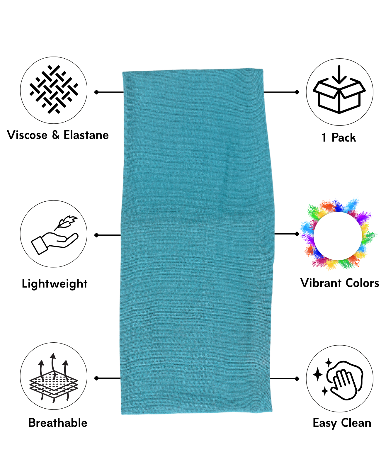 Hijab Non-Slip Headband