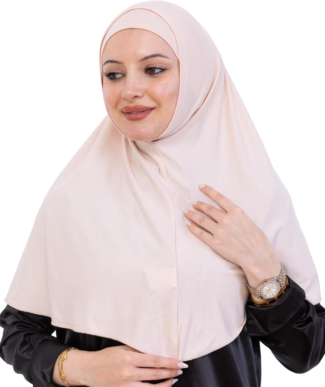 Prien Instant Hijab For Women, Muslim Long Scarf, Undercap Turban Set, Turkish Islamic Clothing, Prayer Clothes For Abaya