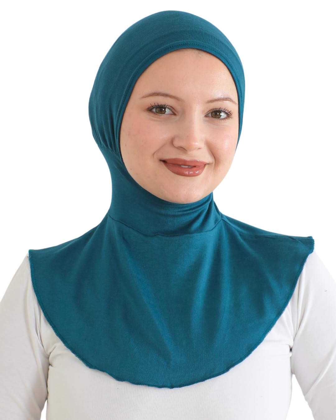 Prien Sport Hijab For Women, Muslim Head Scarf, Flexible Turban Girls, Chic Islamic Wear For Gym, Neck Collar Bonnet Viscose