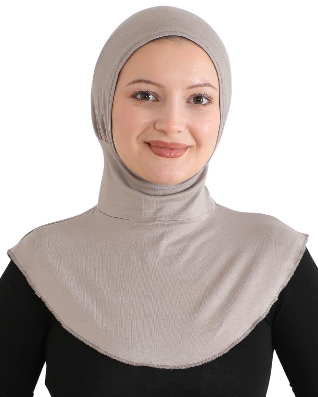 Prien Sport Hijab For Women, Muslim Head Scarf, Flexible Turban Girls, Chic Islamic Wear For Gym, Neck Collar Bonnet Viscose