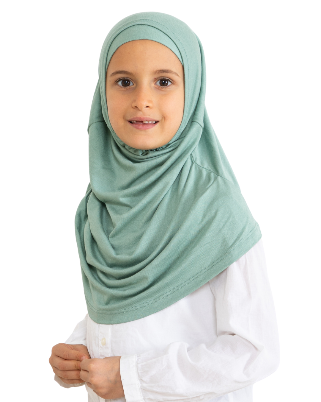Easy To Wear Hijab For Girls - White