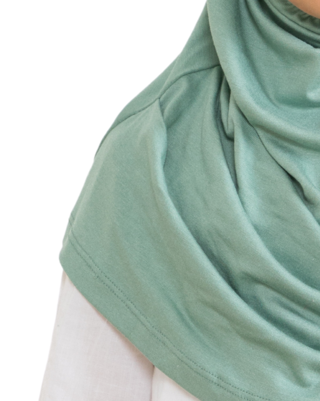 Easy To Wear Hijab For Girls - White