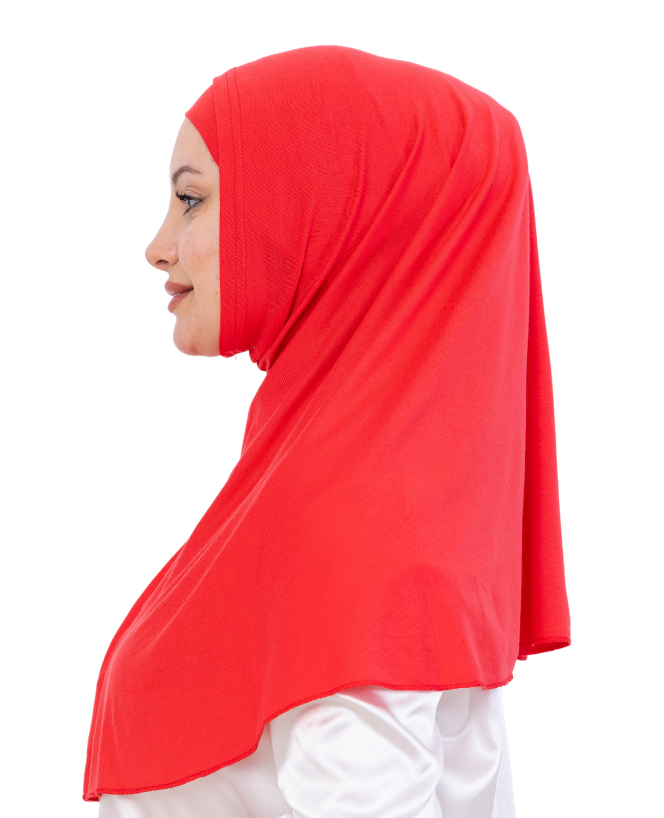 Instant Hijab With Cap Non Pleated - Black