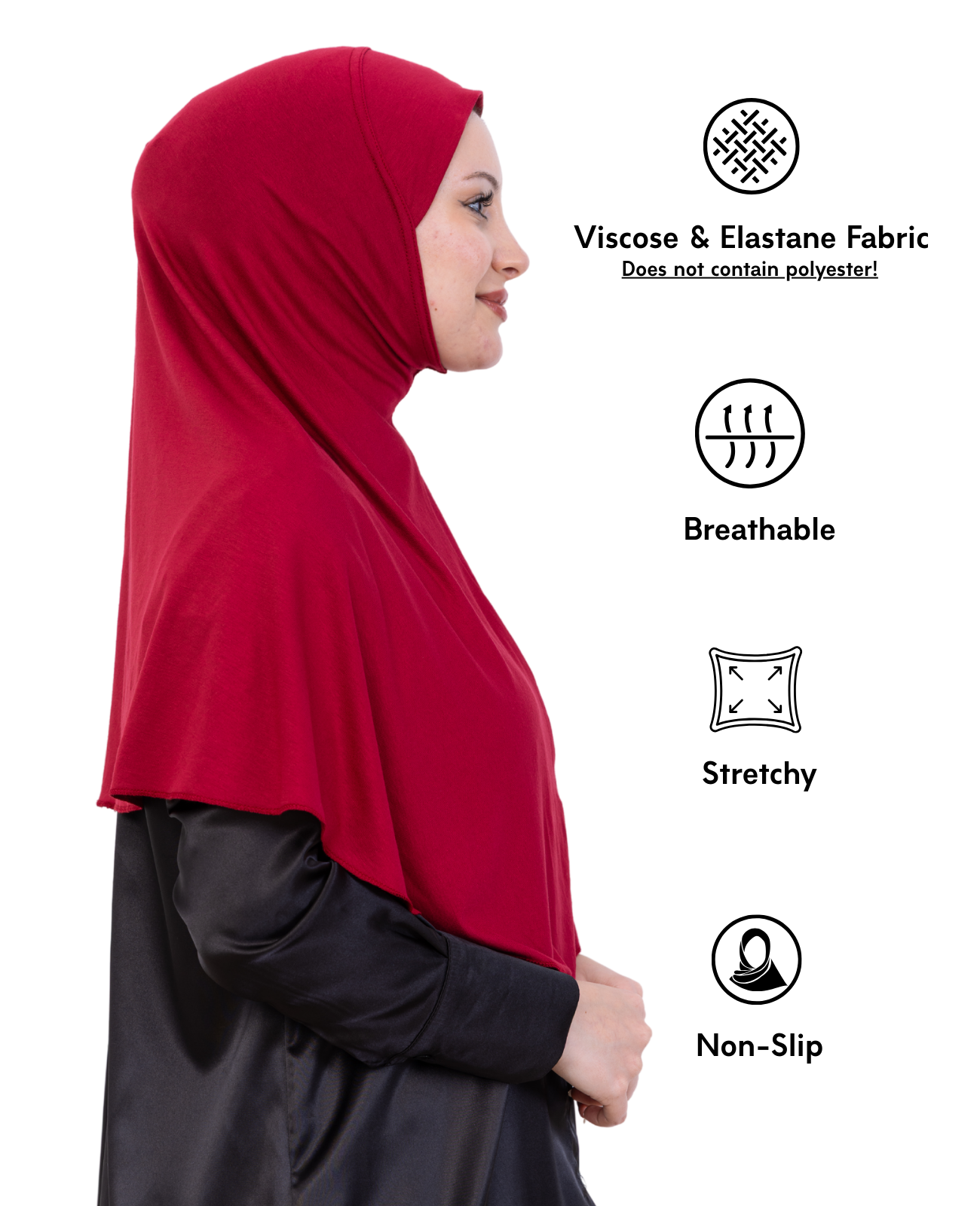 Ready Hijab One Piece Flat