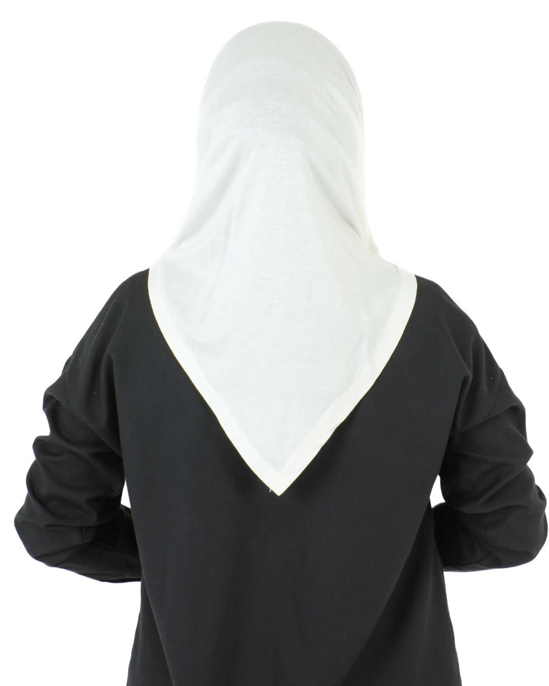 Plain Ready To Wear Hijab for Women - Black