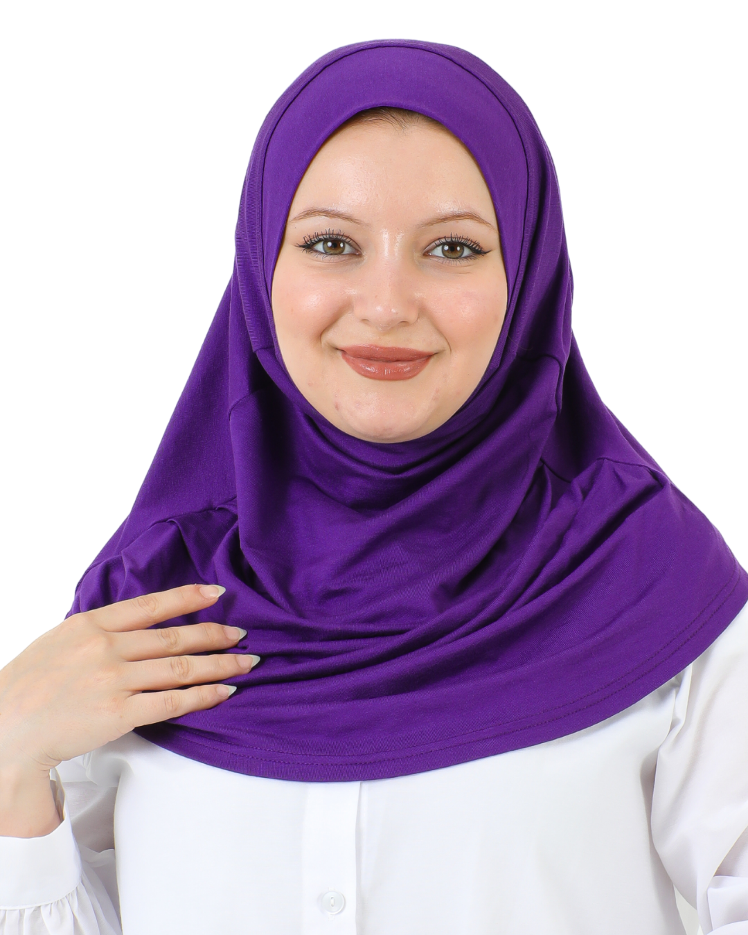 Plain Ready To Wear Hijab for Women - Black