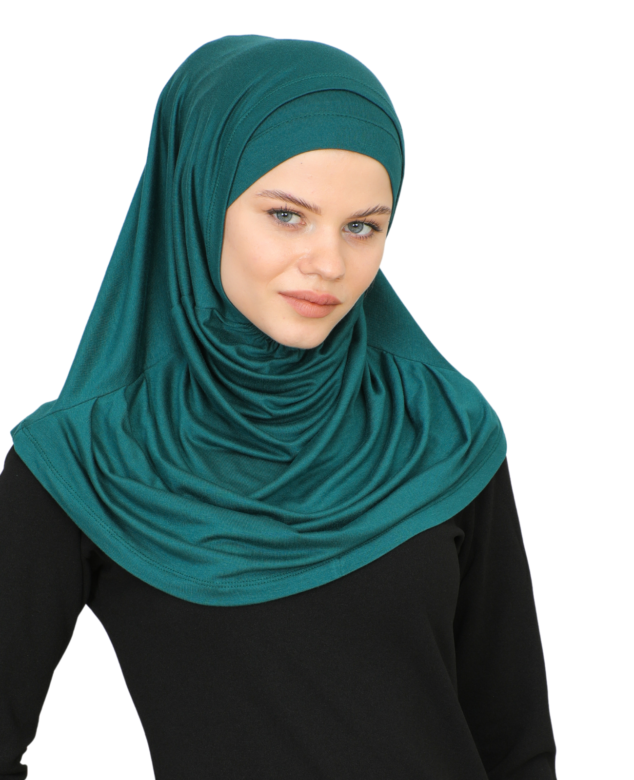 Chic Ready To Wear Hijab For Women - Black