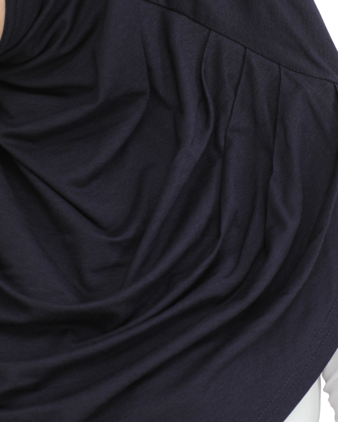 Plain Ready To Wear Hijab for Women - Black