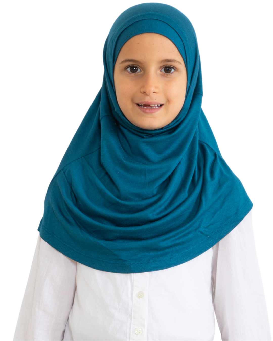 Easy To Wear Hijab For Girls - White