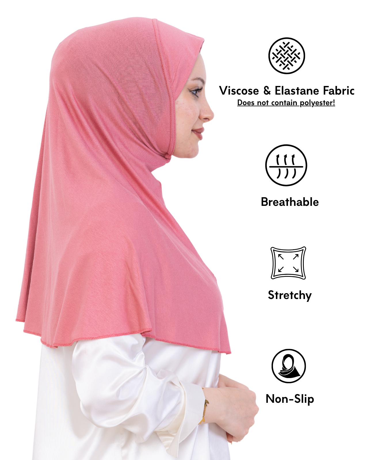 Ready Hijab One Piece Flat