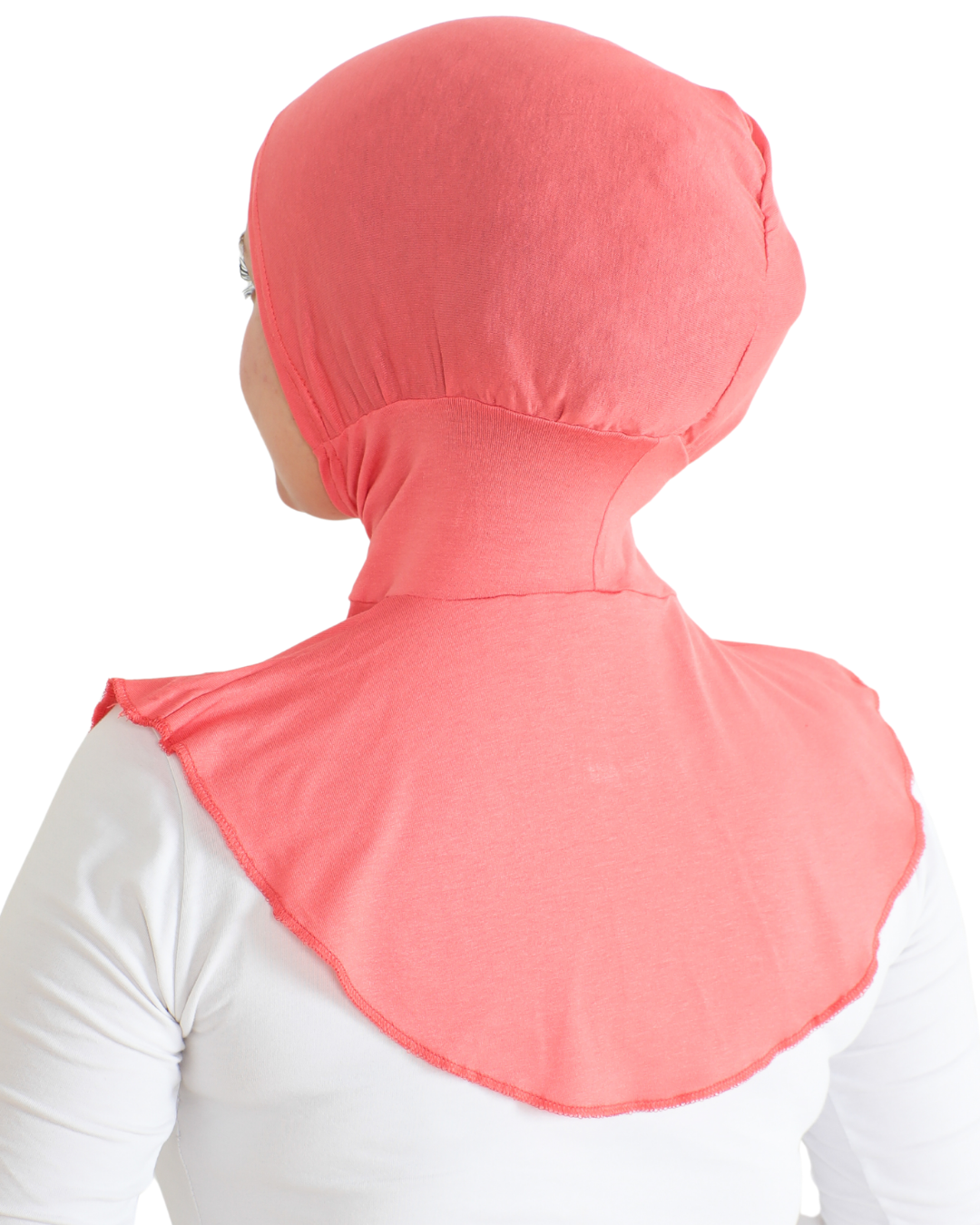 Sport Hijab With Neck Collar - Black