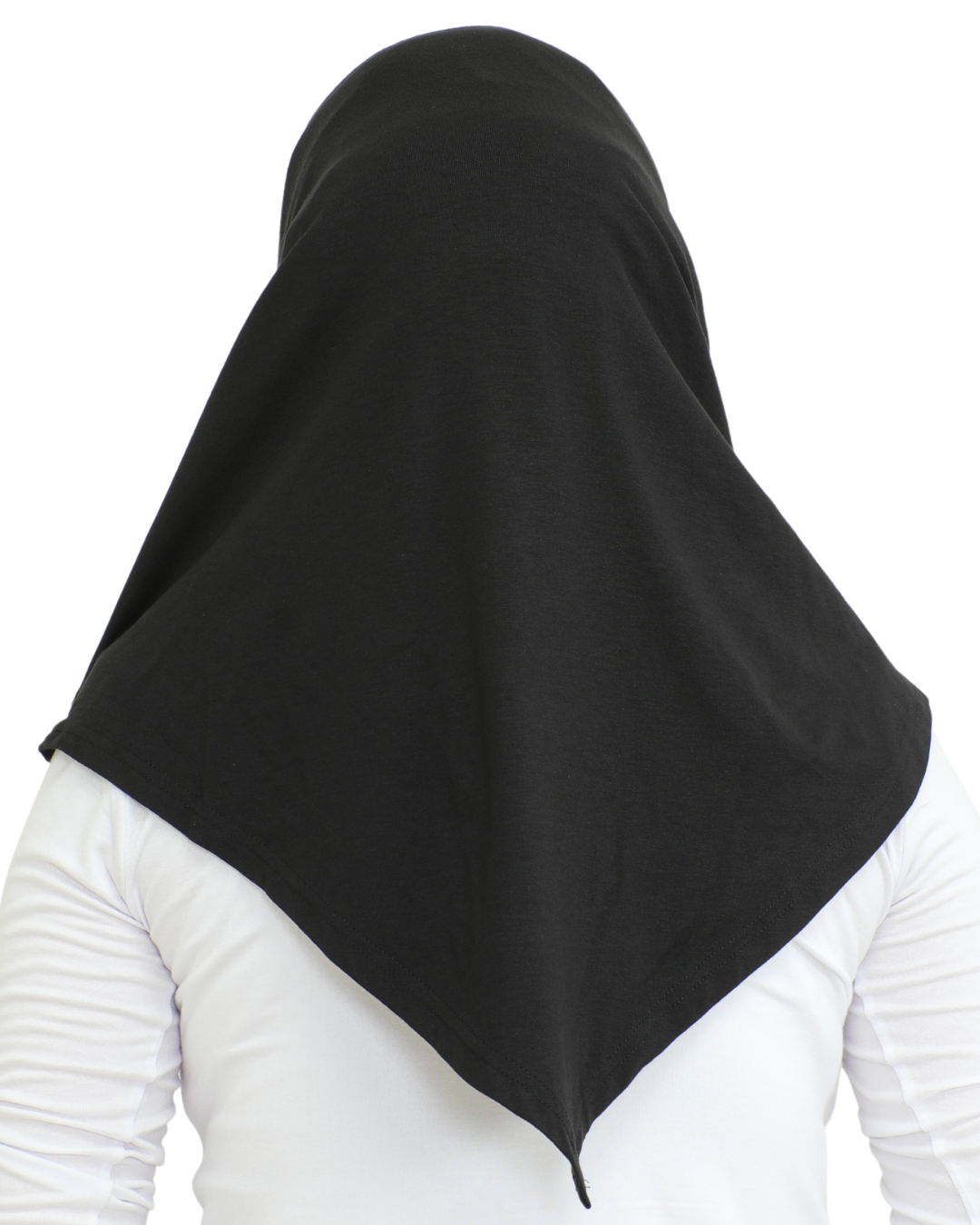 Plain Ready To Wear Hijab for Women - Black