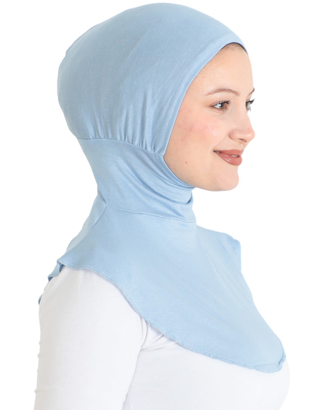 Sport Hijab With Neck Collar - Black