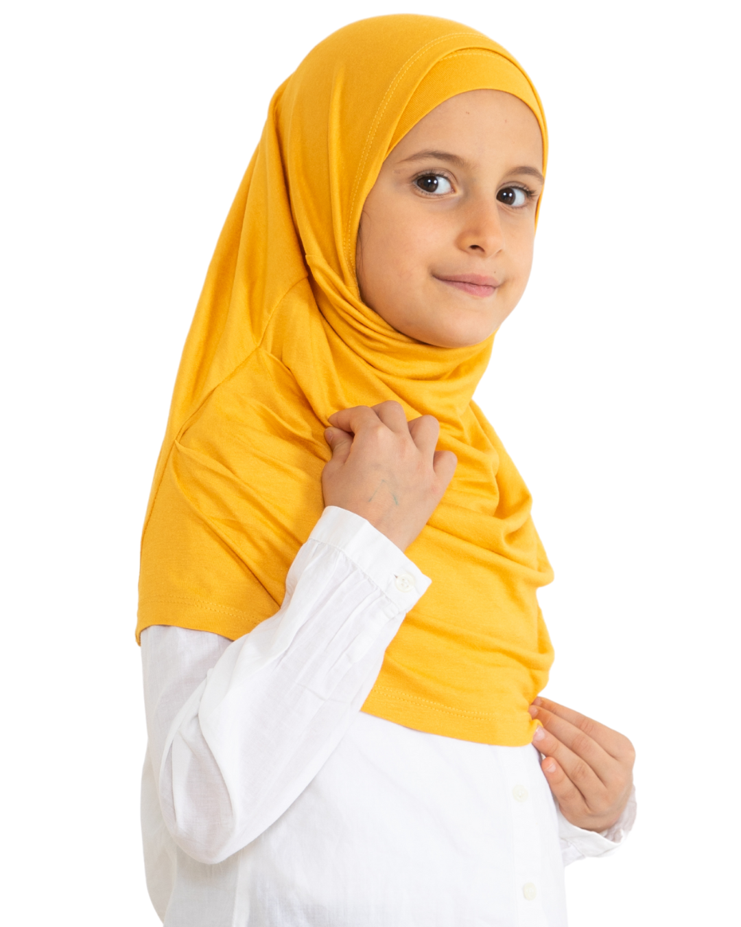 Easy To Wear Hijab For Girls - White