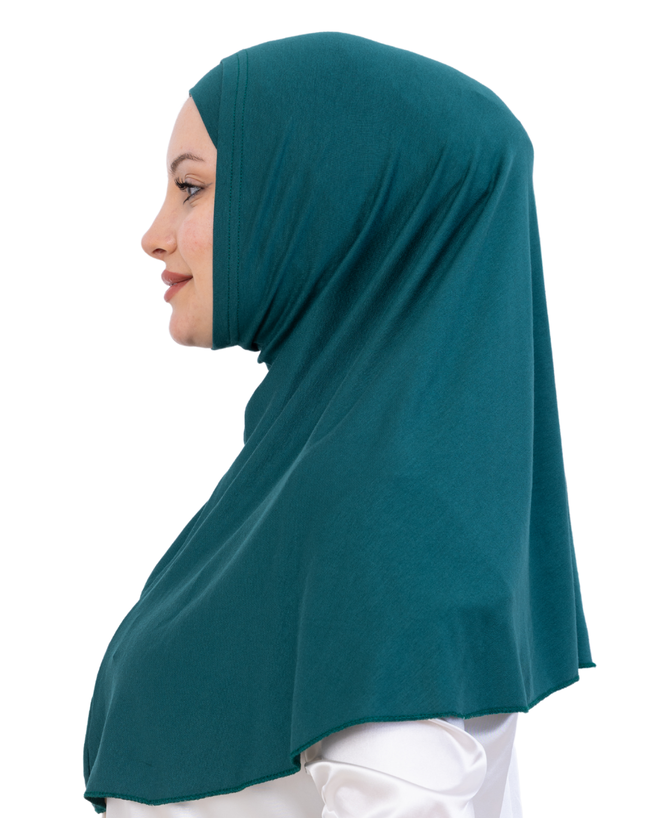 Instant Hijab With Cap Non Pleated - Black