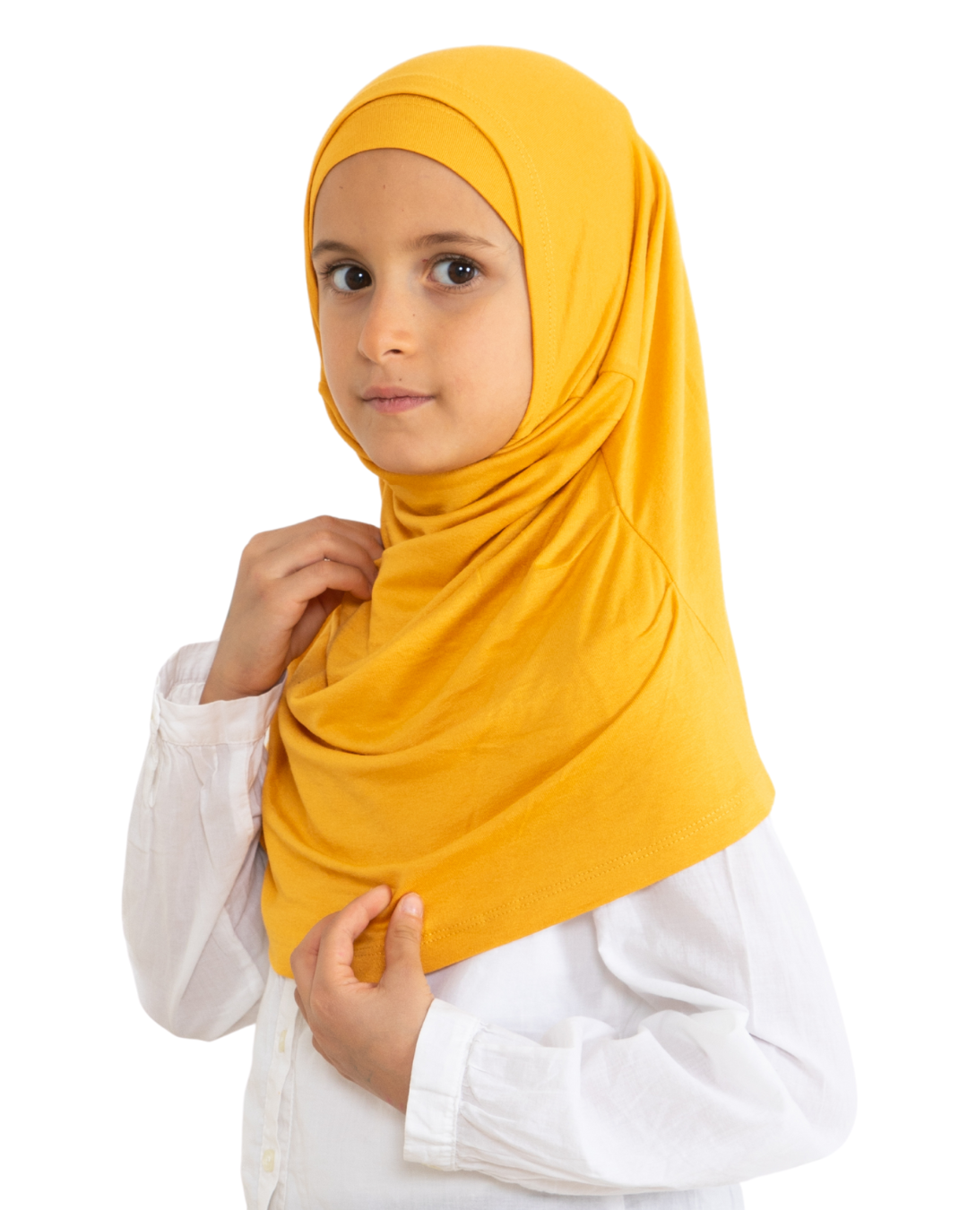 Easy To Wear Hijab For Girls - White