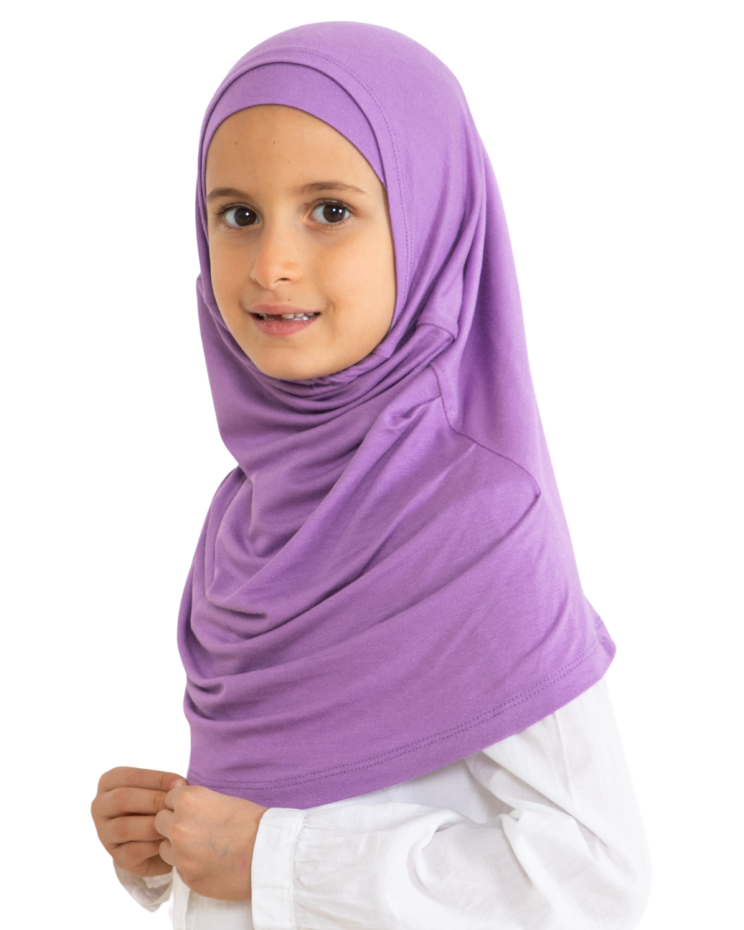 Easy To Wear Hijab For Girls - White