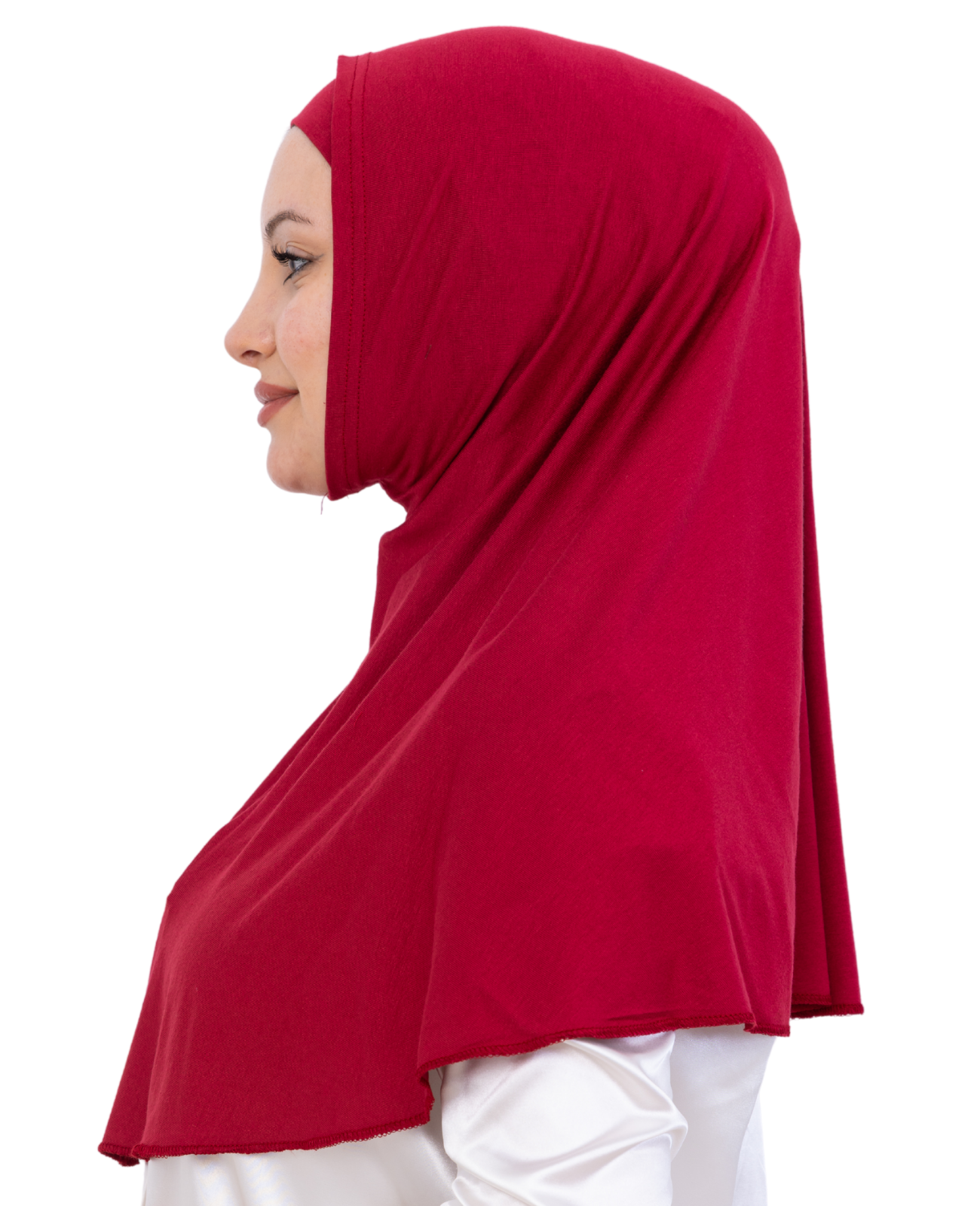 Instant Hijab With Cap Non Pleated - Black