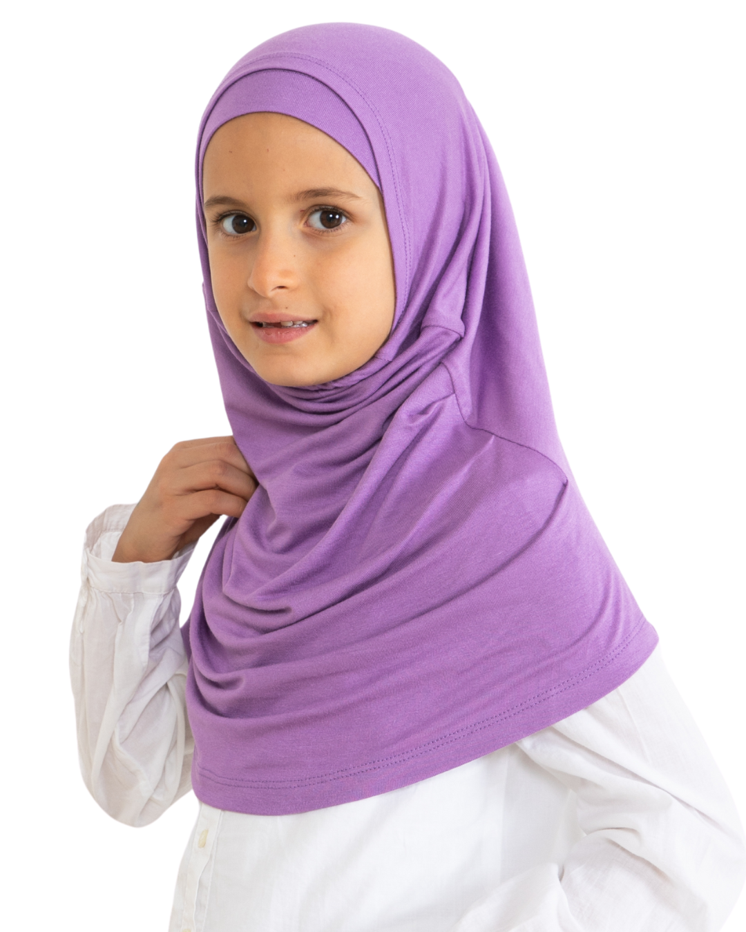 Easy To Wear Hijab For Girls - White