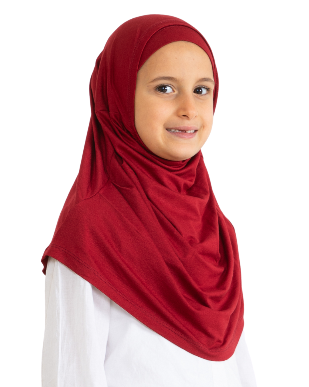 Easy To Wear Hijab For Girls - White