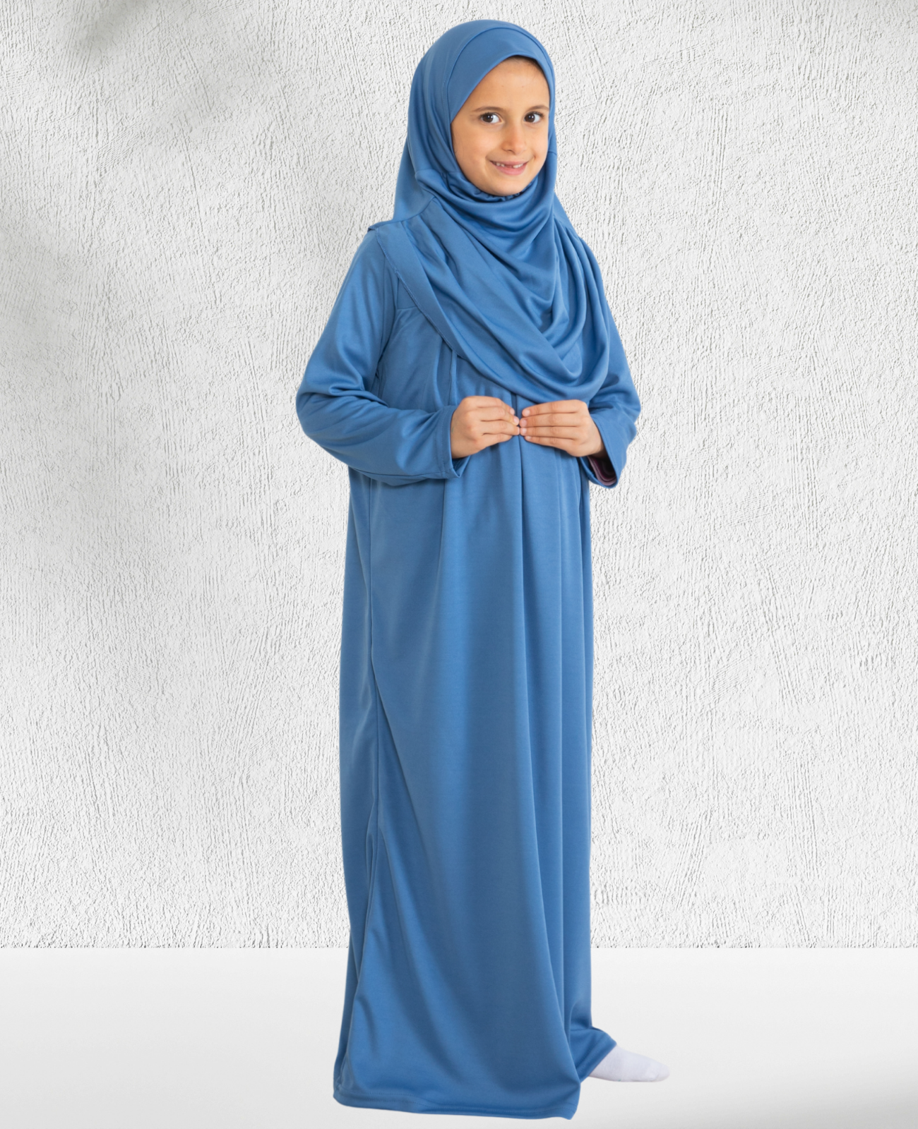 Dress For Girls With Hijab - Black