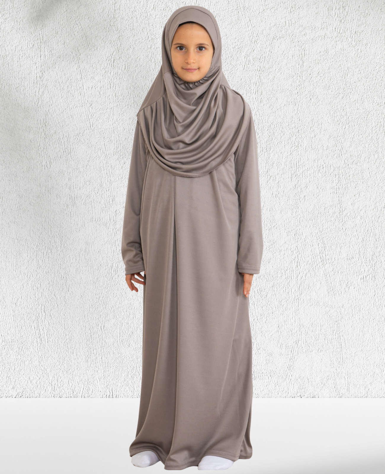 Dress For Girls With Hijab - Black