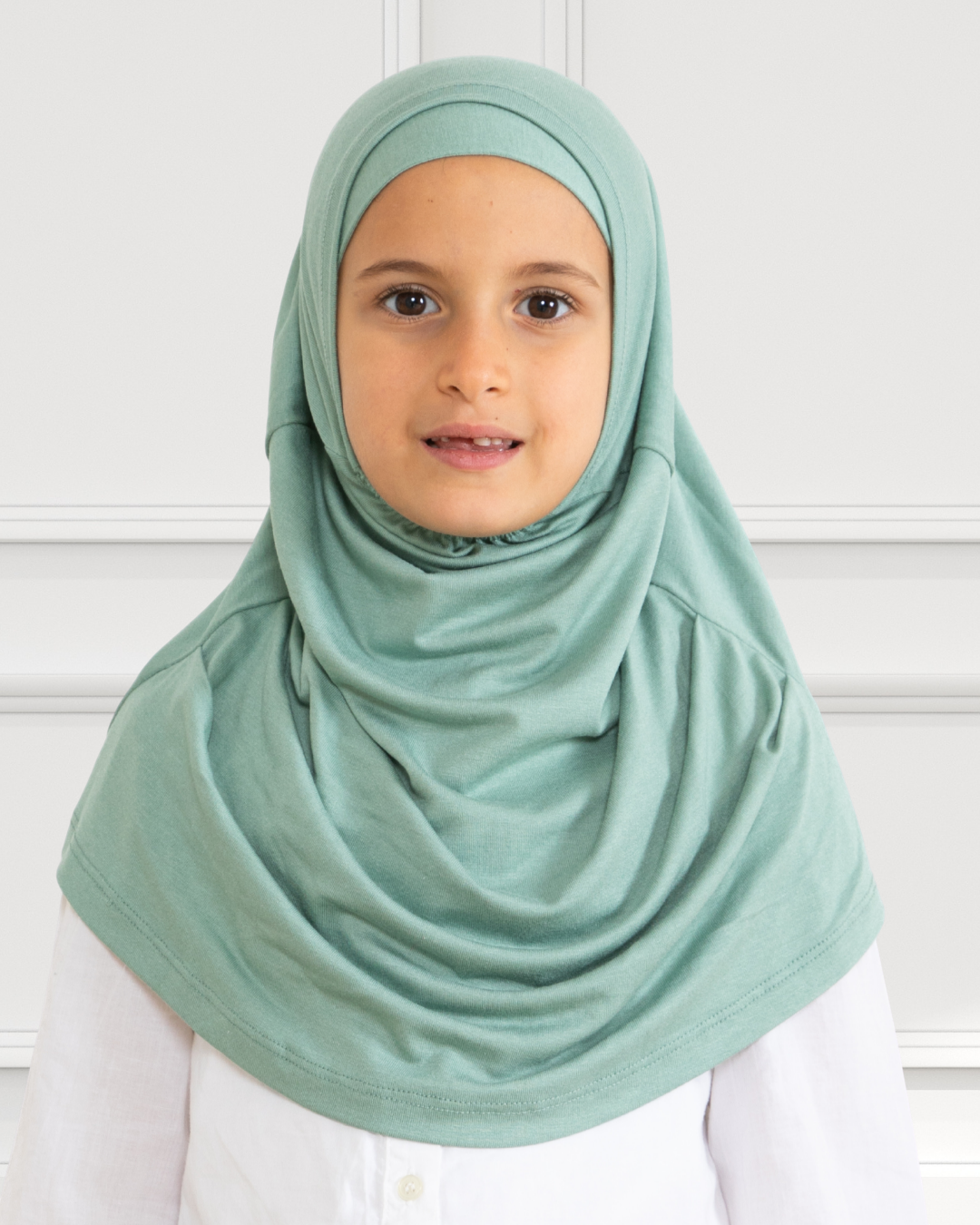 Easy To Wear Hijab For Girls - White