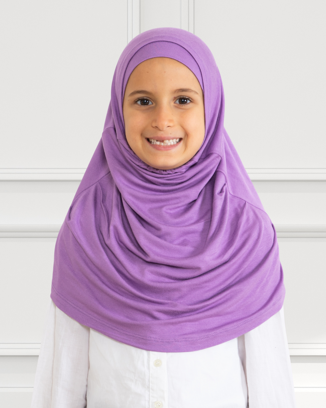 Easy To Wear Hijab For Girls - White