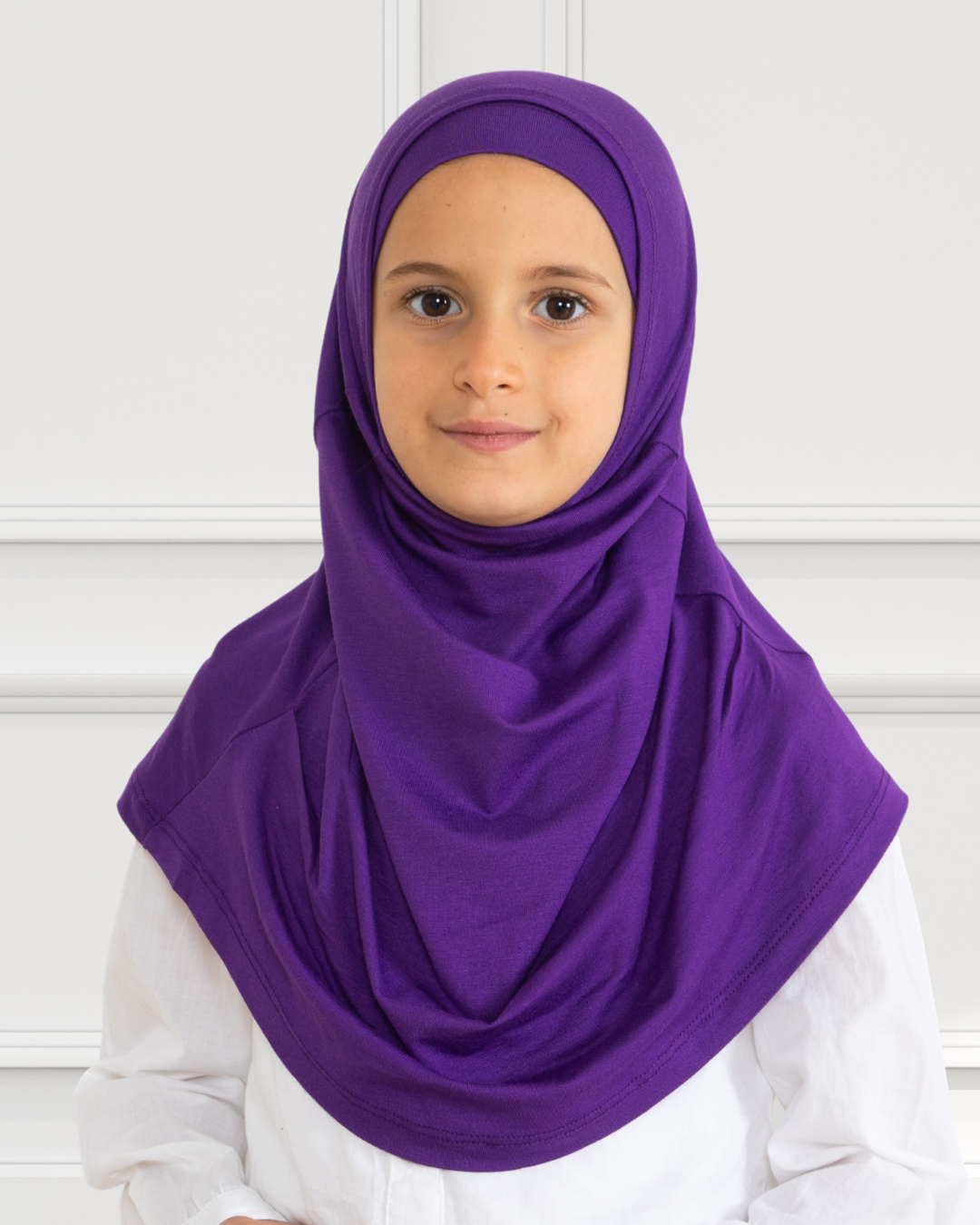 Easy To Wear Hijab For Girls - White