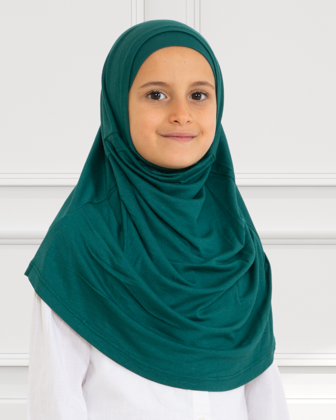 Easy To Wear Hijab For Girls - White