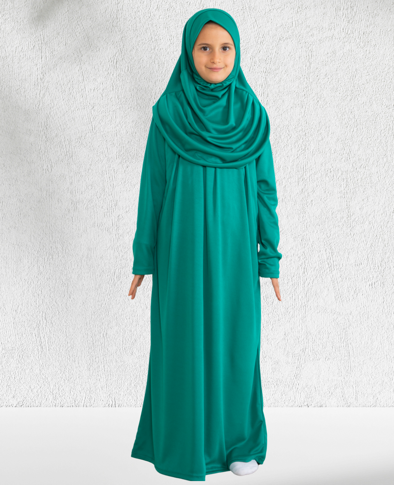 Dress For Girls With Hijab - Black